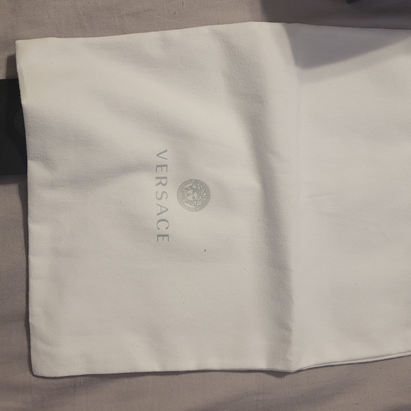 Mens Versace Vitello-Vitello Sneakers - Picture 5 of 8